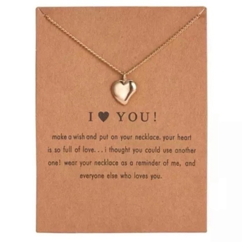 3/$30 💛 I Love You Necklace
